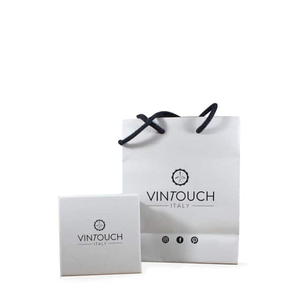 Vintouch Italy Luccichio Gold Vermeil Citrine Choker