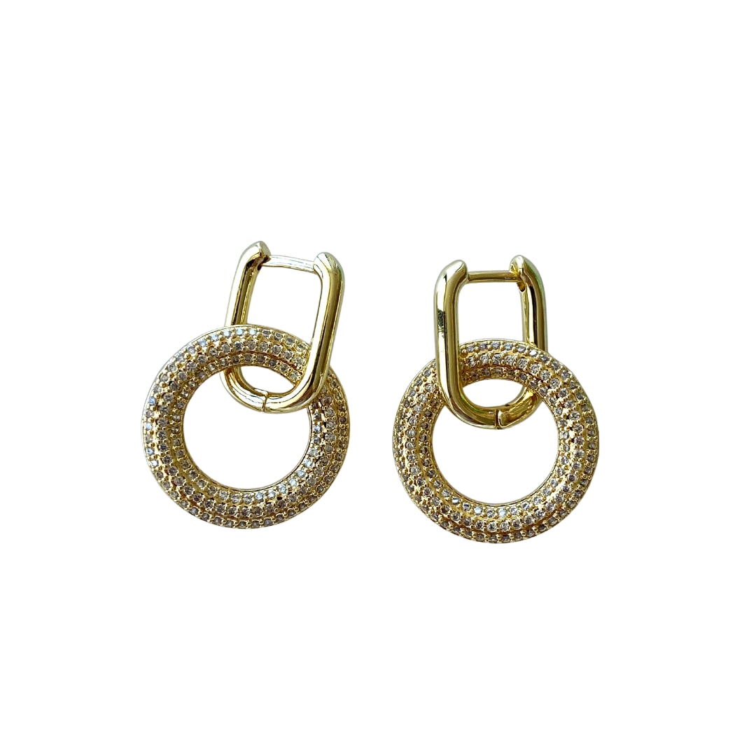 Women’s Gold Discoglam Earrings Serabondy