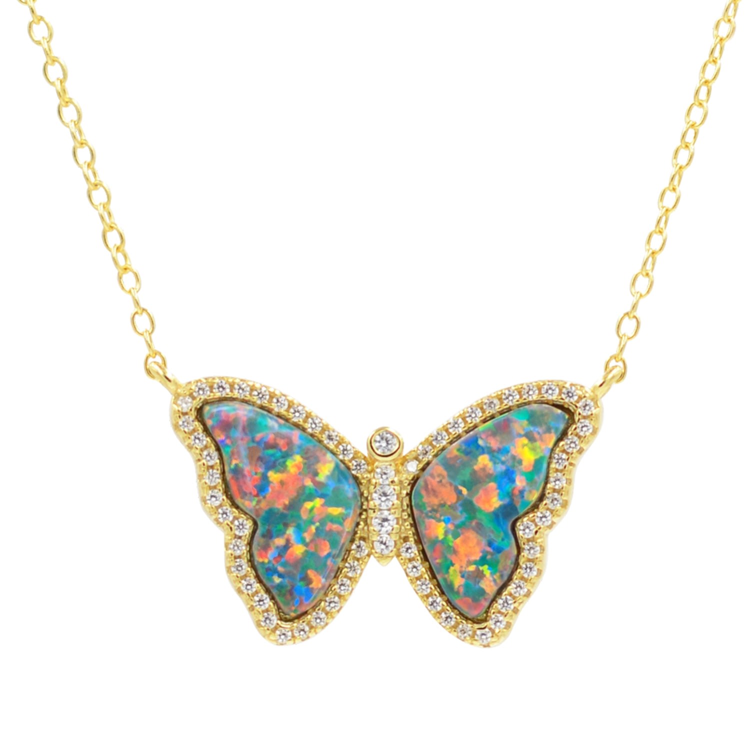 Women’s Opal Butterfly - Black Kamaria