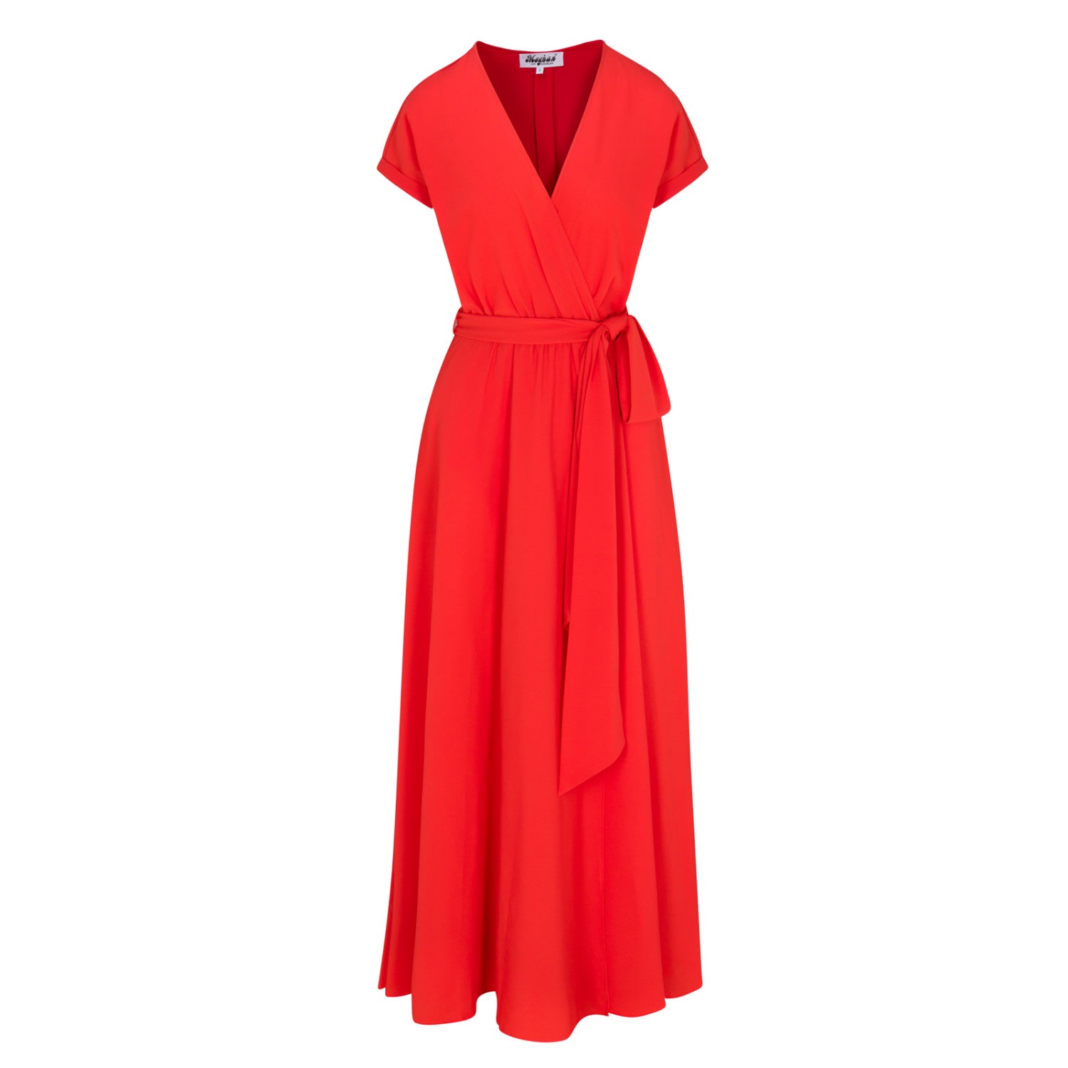 Meghan Fabulous Women's Yellow / Orange Jasmine Maxi Dress - Flame In Yellow/orange