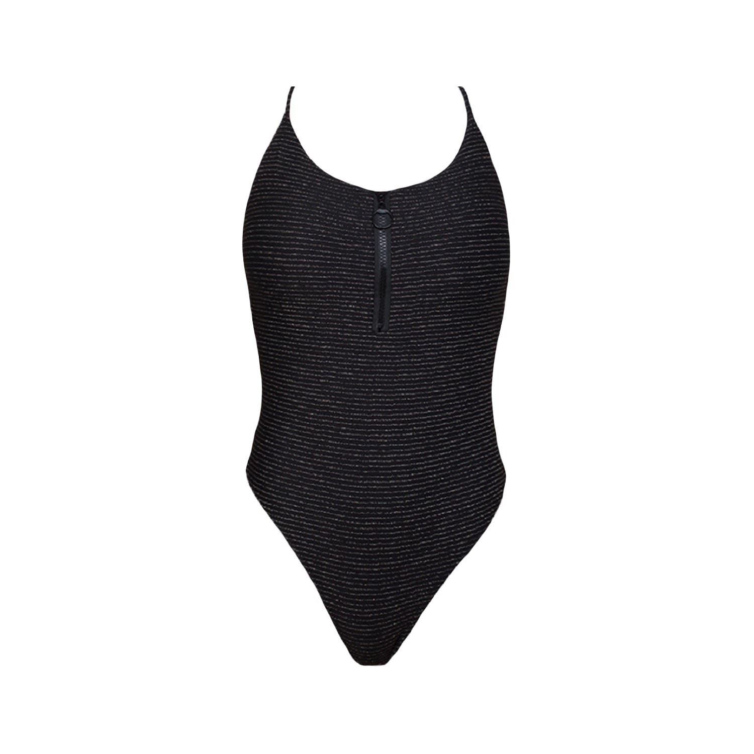 Women’s Miss Optimist One Piece Swimsuit - Black Medium Aulala Paris