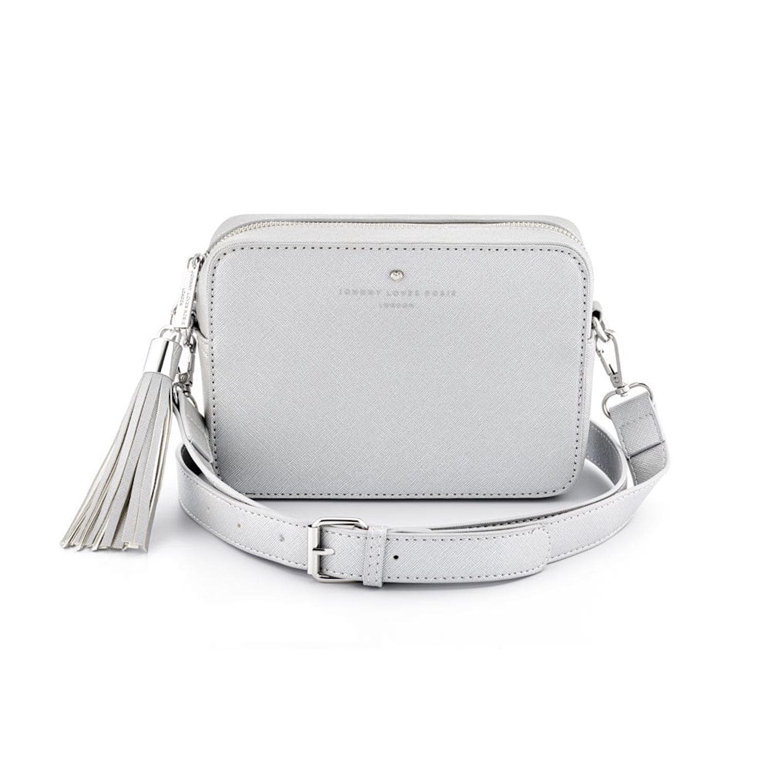 Women’s Carrie Crossbody Bag - Silver Jlr London