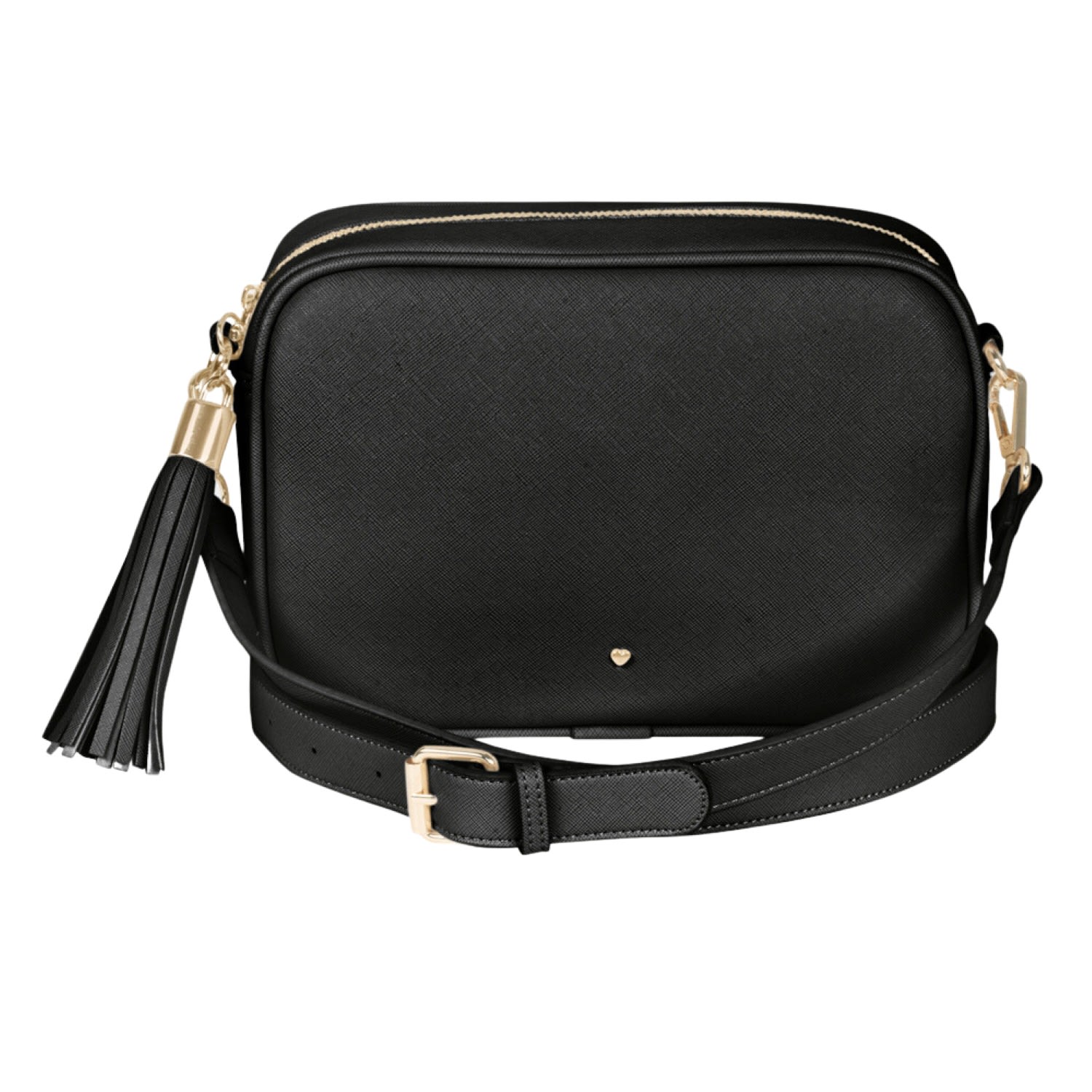 Women’s Logan Crossbody Bag - Black One Size Jlr London