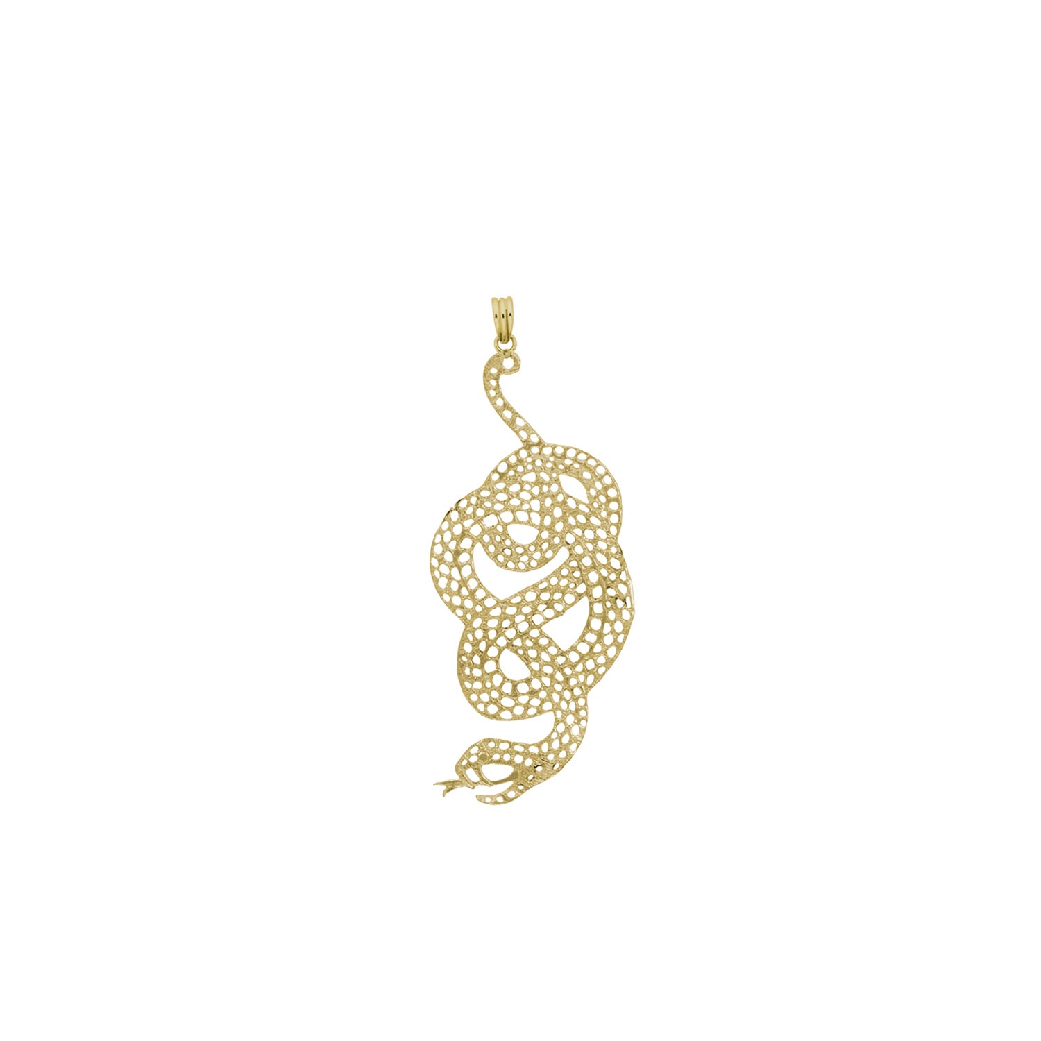 Zoe And Morgan Women's Lacy Snake Charm Gold In Gold
