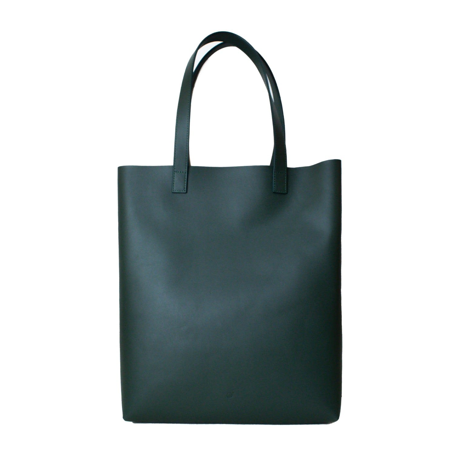 Men’s Handcrafted Everyday Leather Tote Bag - Dark Green Godi.