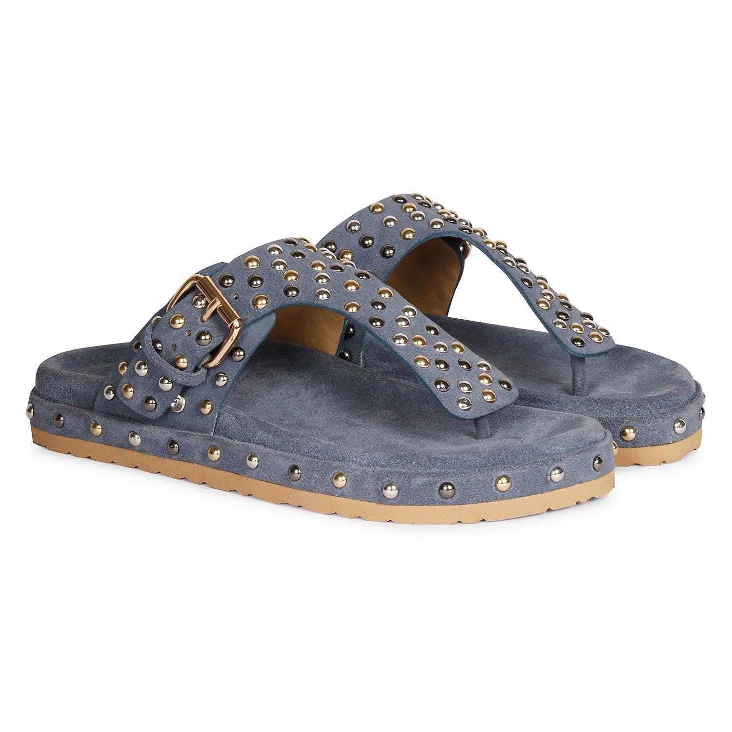 Shop Saint G Women's Blue Boston Denim