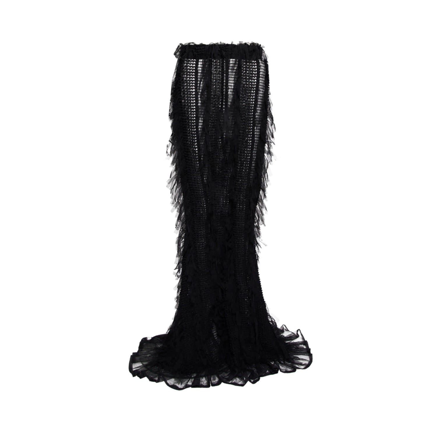 Sarah Regensburger Women's Goddess Maxi Skirt In Black