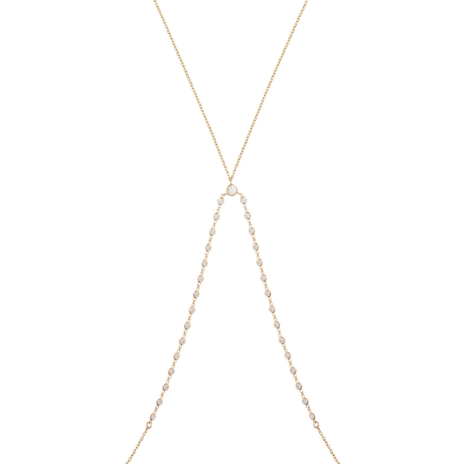 Lya Soul Jewelry Women's Gold / Neutrals Muse Body Chain