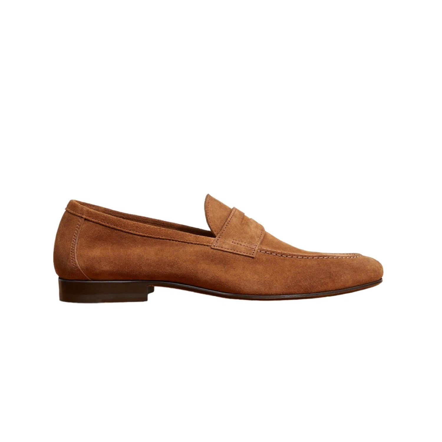 Edward Penny Loafer - Brown Suede | Jack Erwin | Wolf & Badger