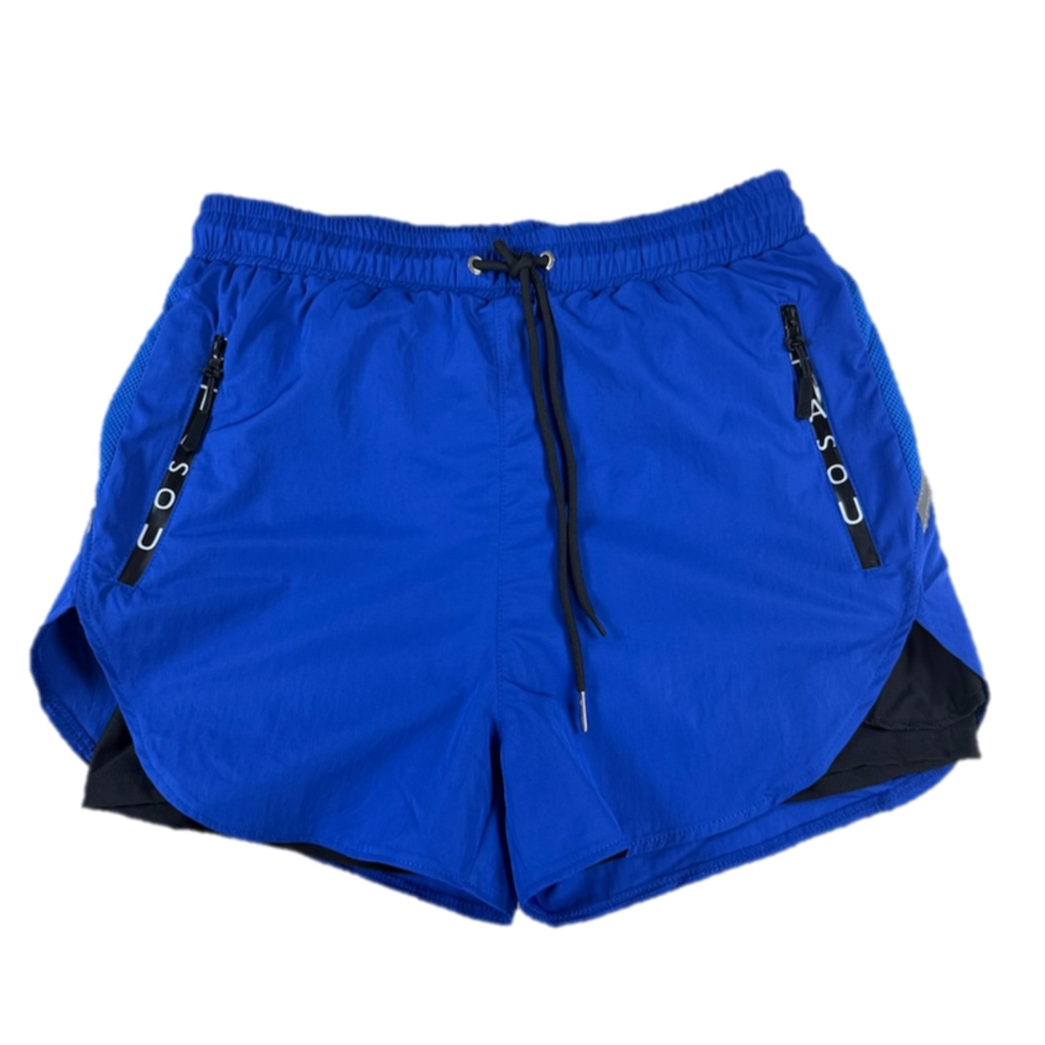 Chuks Collins Men's Blue - Unisex - Active Self Shorts -  Diffusion Collection - Tasou  - The Athleti In Blue