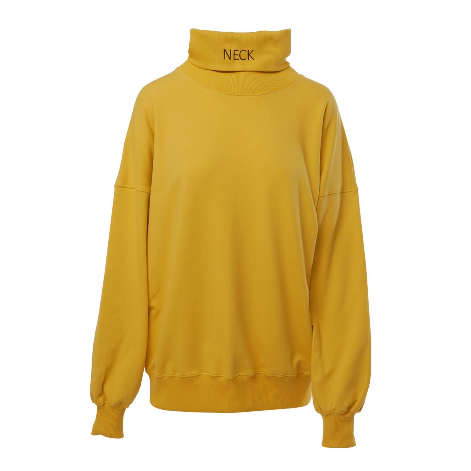 mustard turtle neck jumper