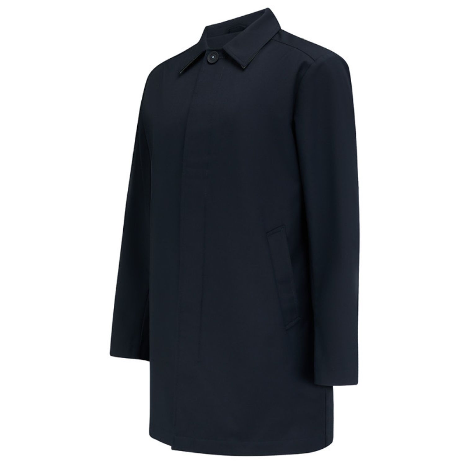 Guards London Men's Blue Carver Raincoat - Navy In Blue