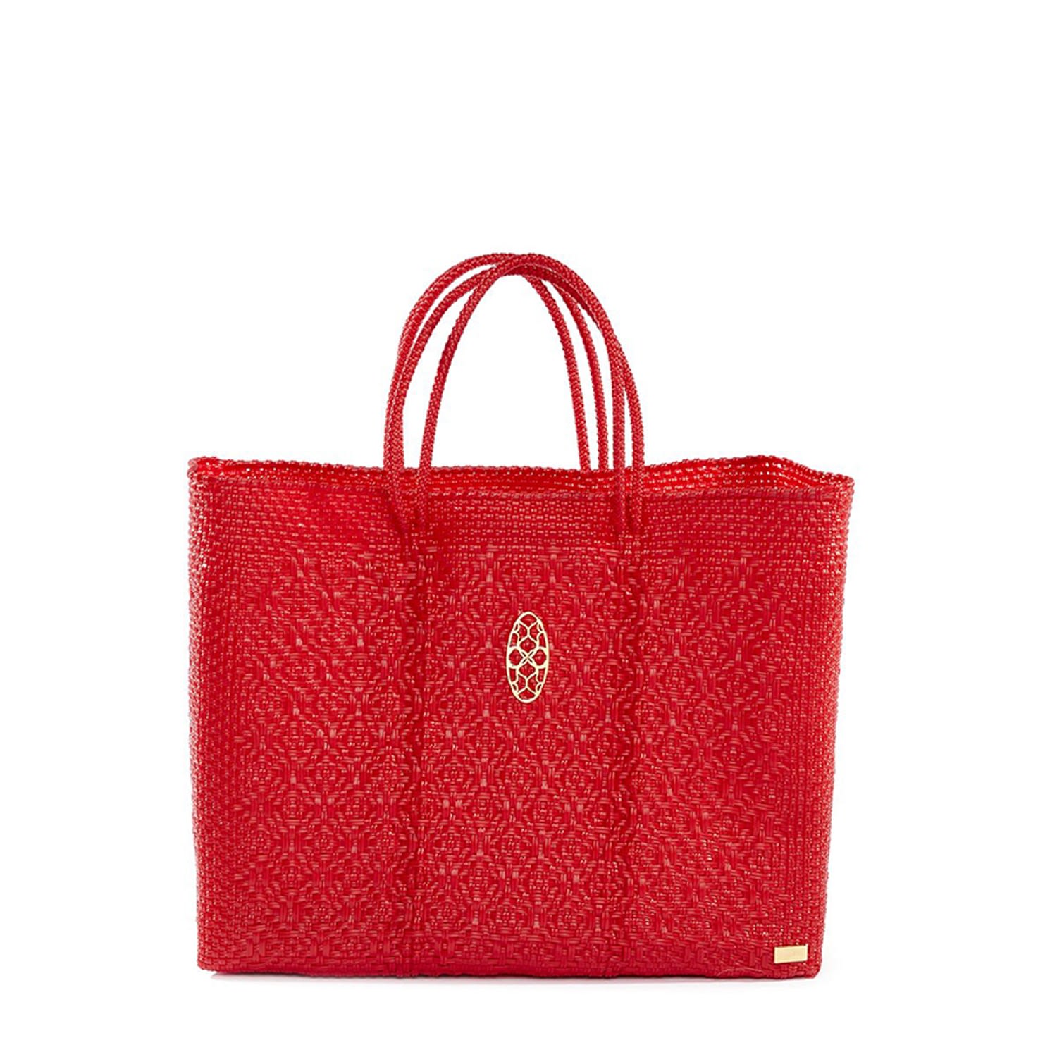 Women’s Red Book Tote Bag With Clutch Lolas Bag