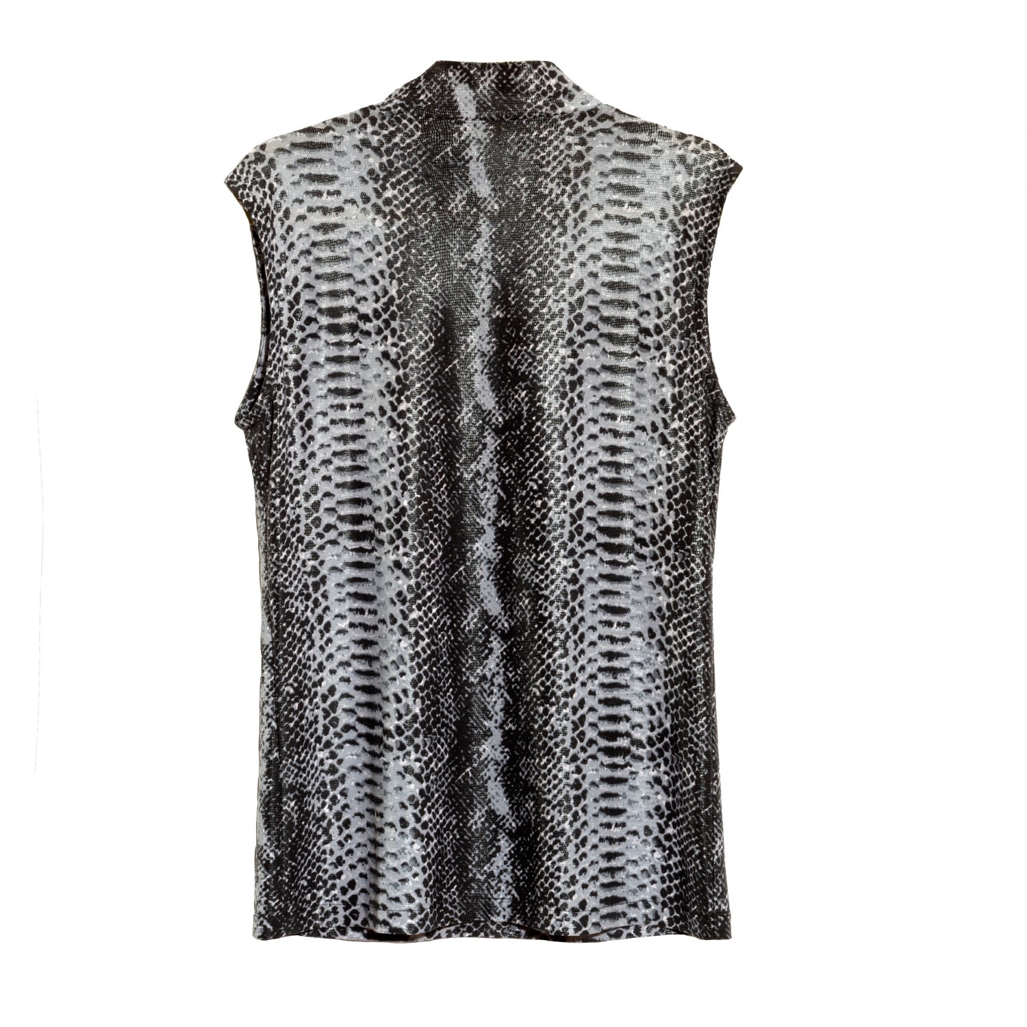 Men’s Grey Python Top Extra Large Paloma Lira