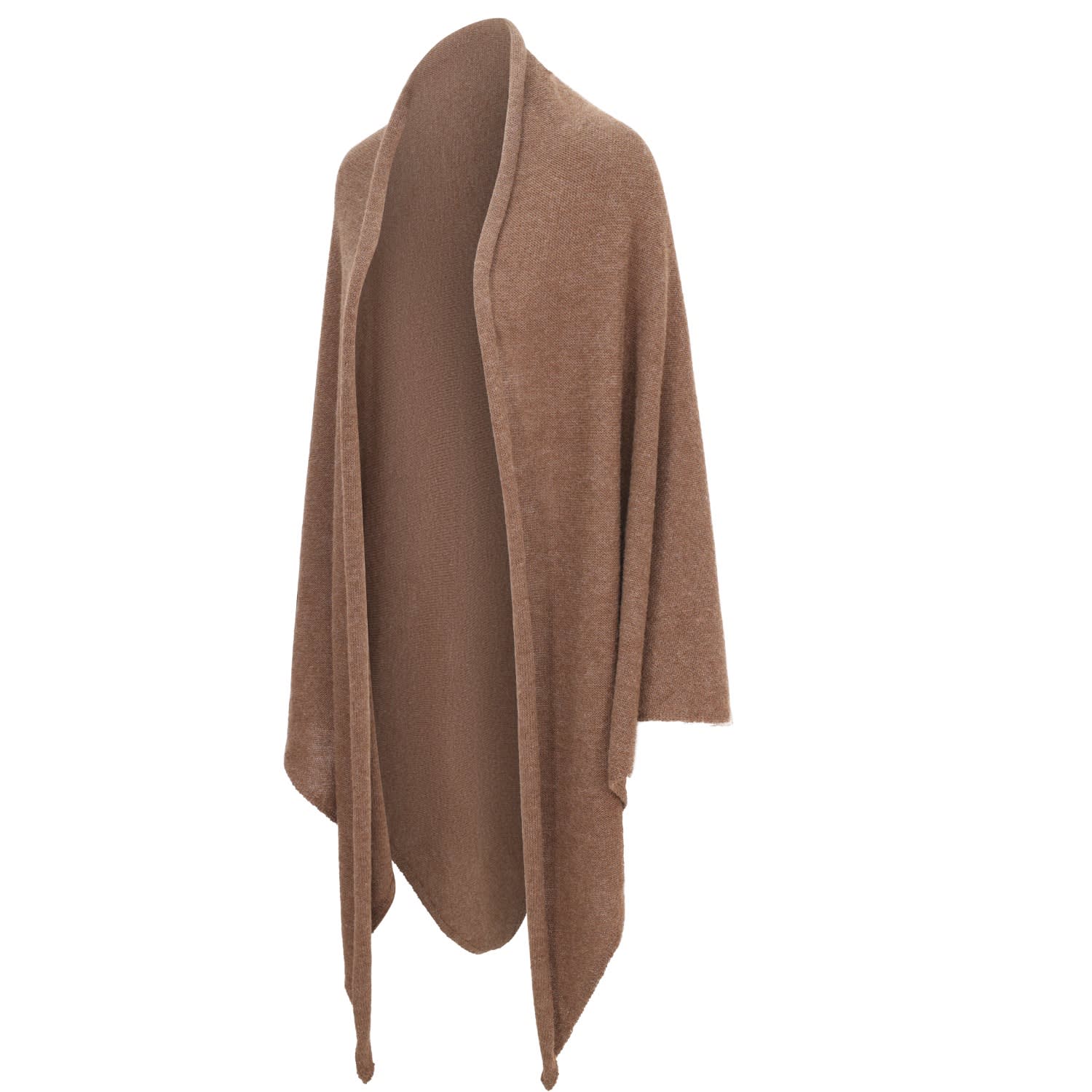 Alpaca Apparel Women's Brown Alpaca Shawl In Brown