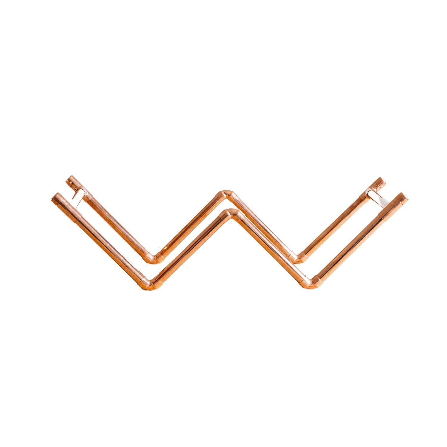 Anatoliacraft Neutrals Handcrafted Copper Wine Rack – A Chic Valentine's Day Gift For Modern Homes
