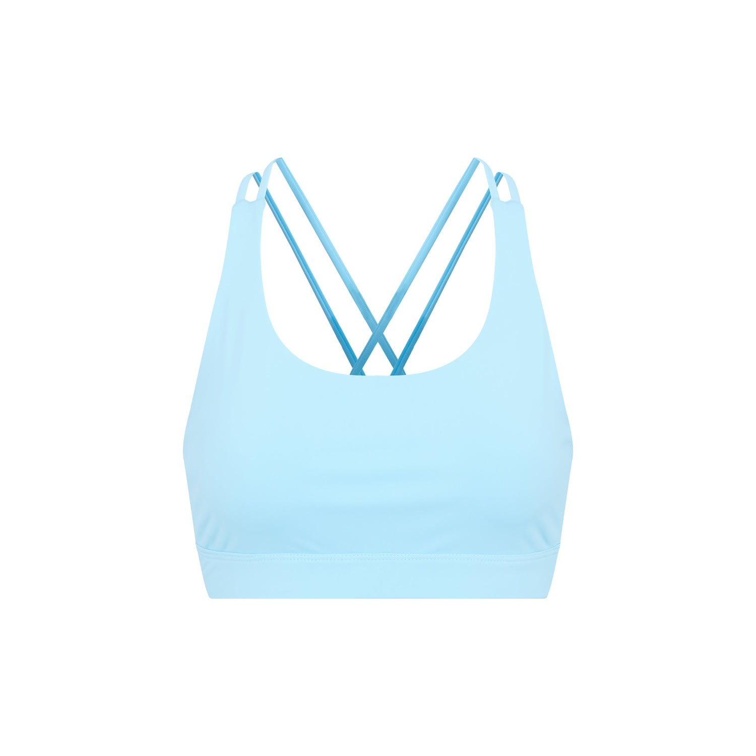 Women’s Core Sports Bra - Blue Large Numbat