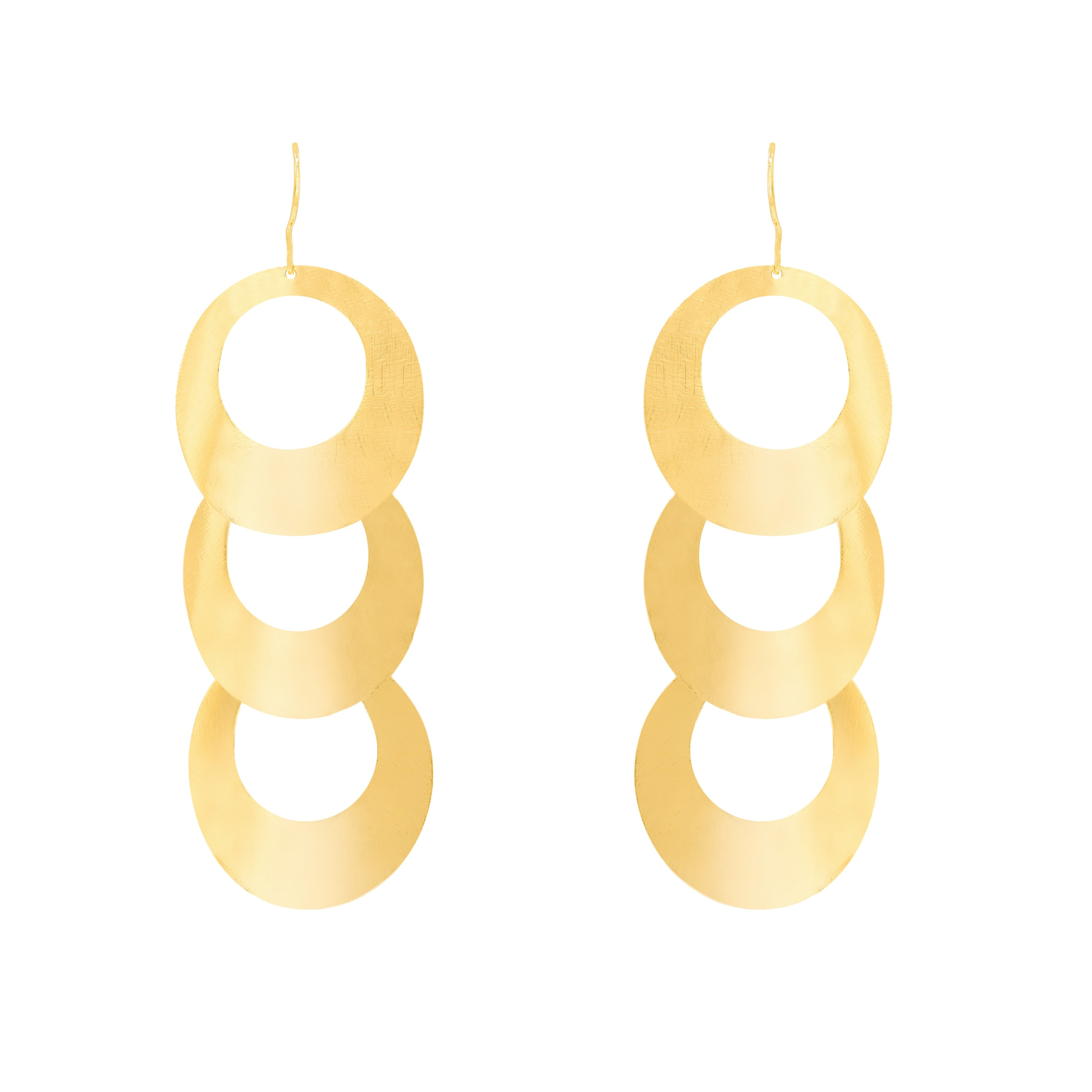Marcia Moran Women's Gold Greer Earrings
