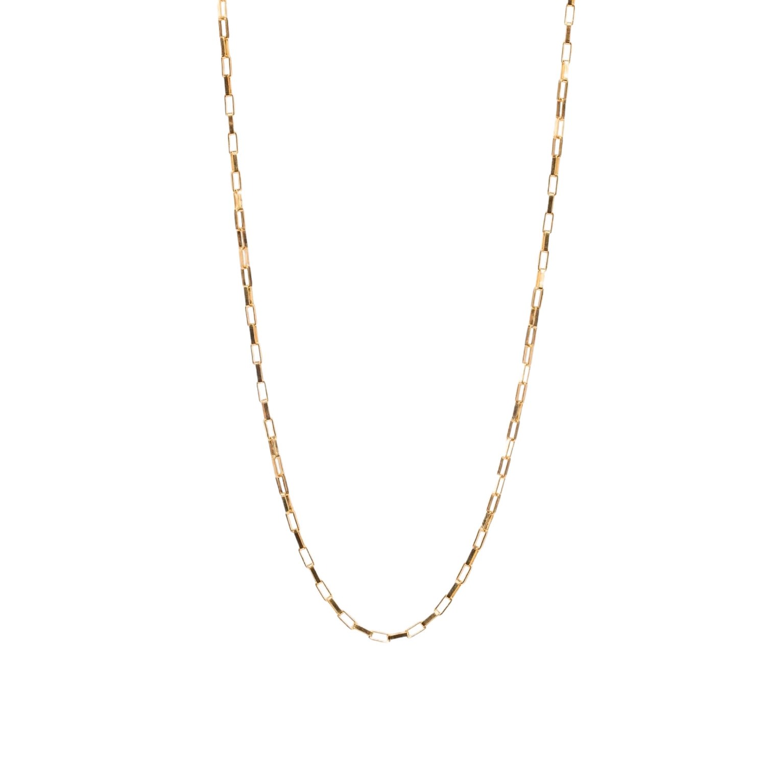 Gwen Beloti Jewelry Women's Gold Everyday Linked Necklace