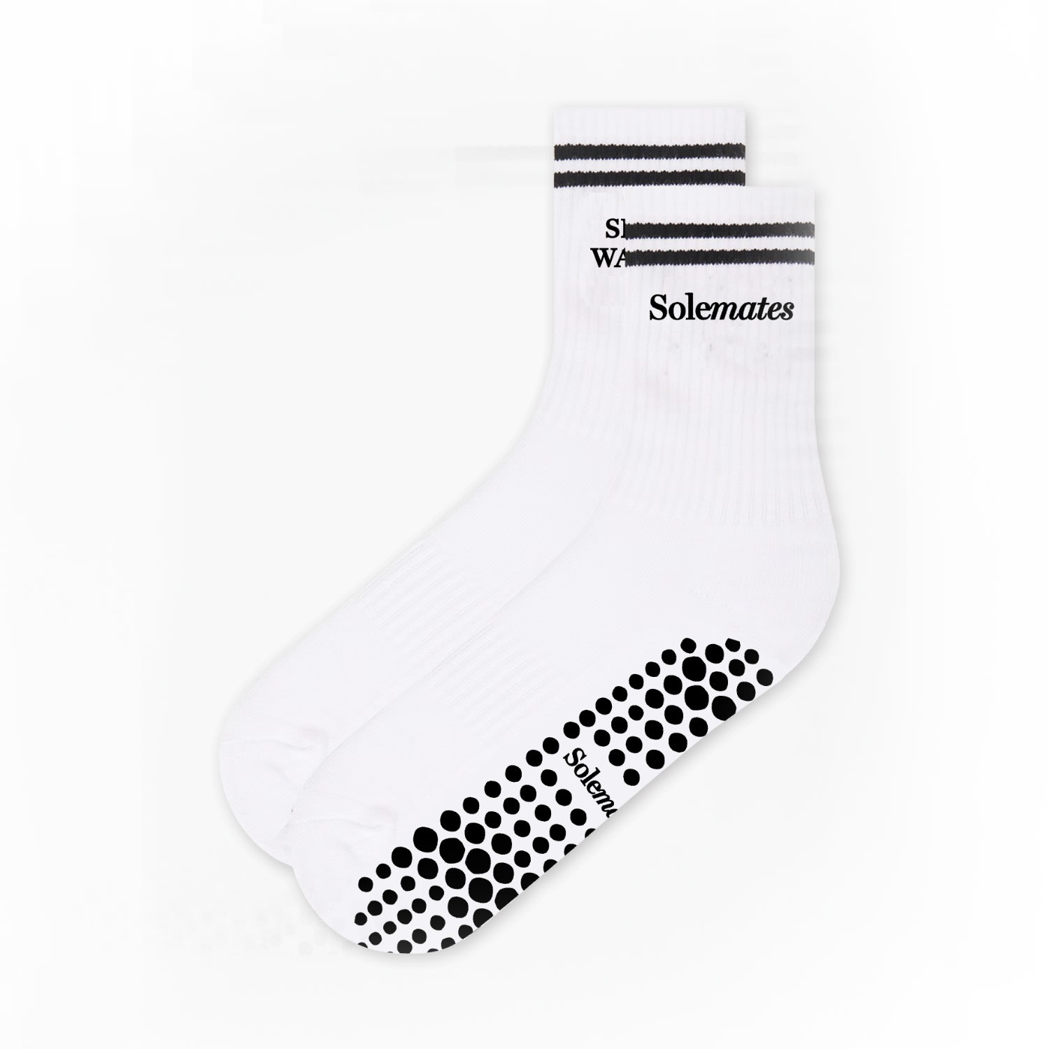 Shakti Warrior Women's White Solemate Socks In White