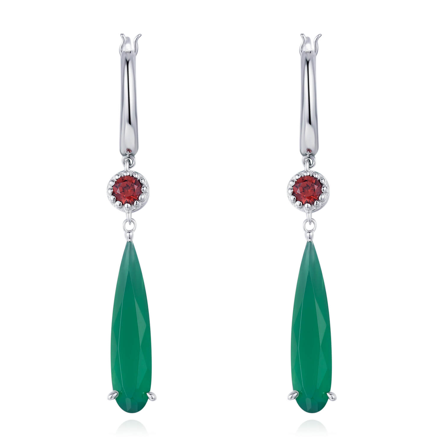 Howl'S Moving Castle Earrings White Gold Vermeil | Azura Jewelry