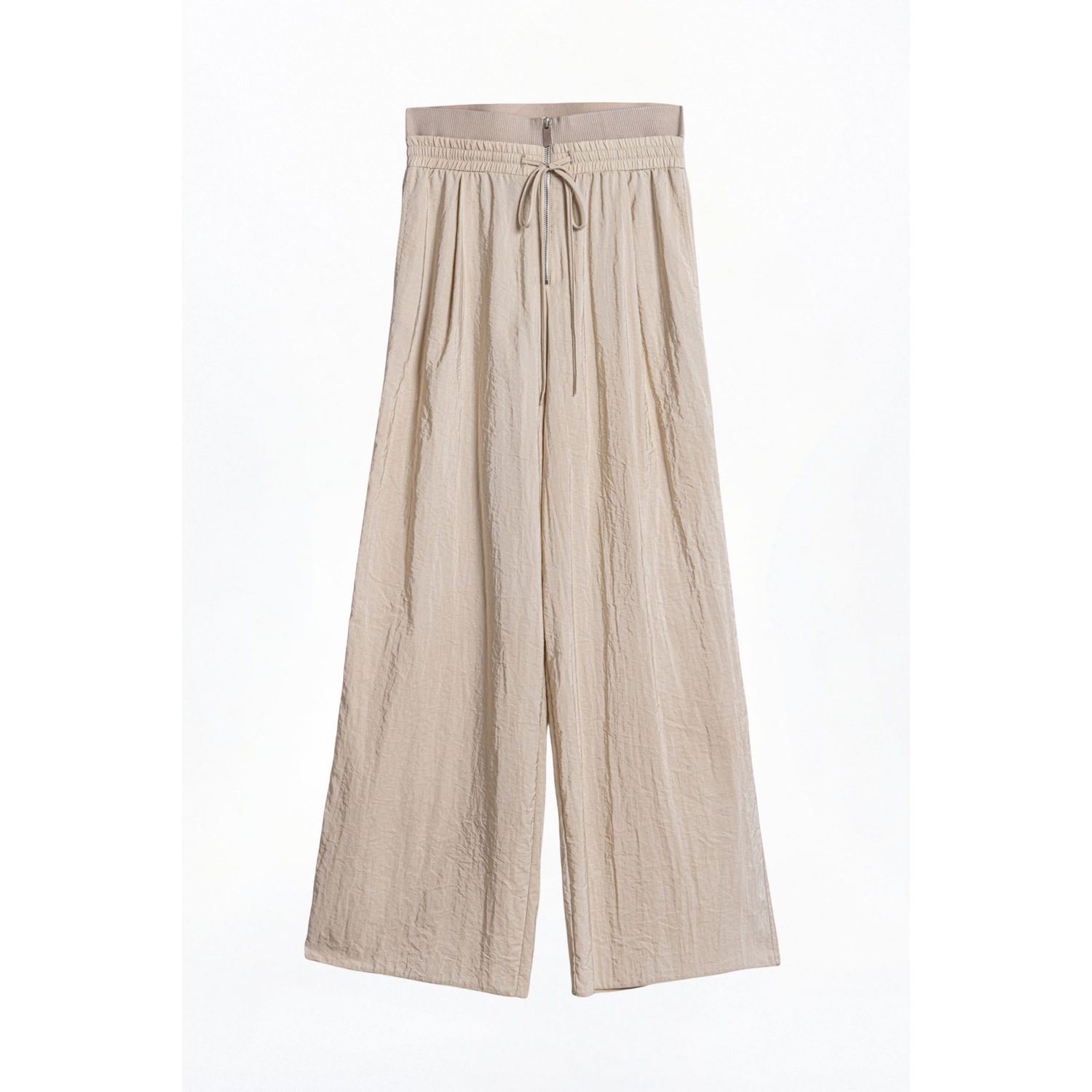 Nocturne Women's Neutrals Drawstring-waist Relaxed Pants In Neutral