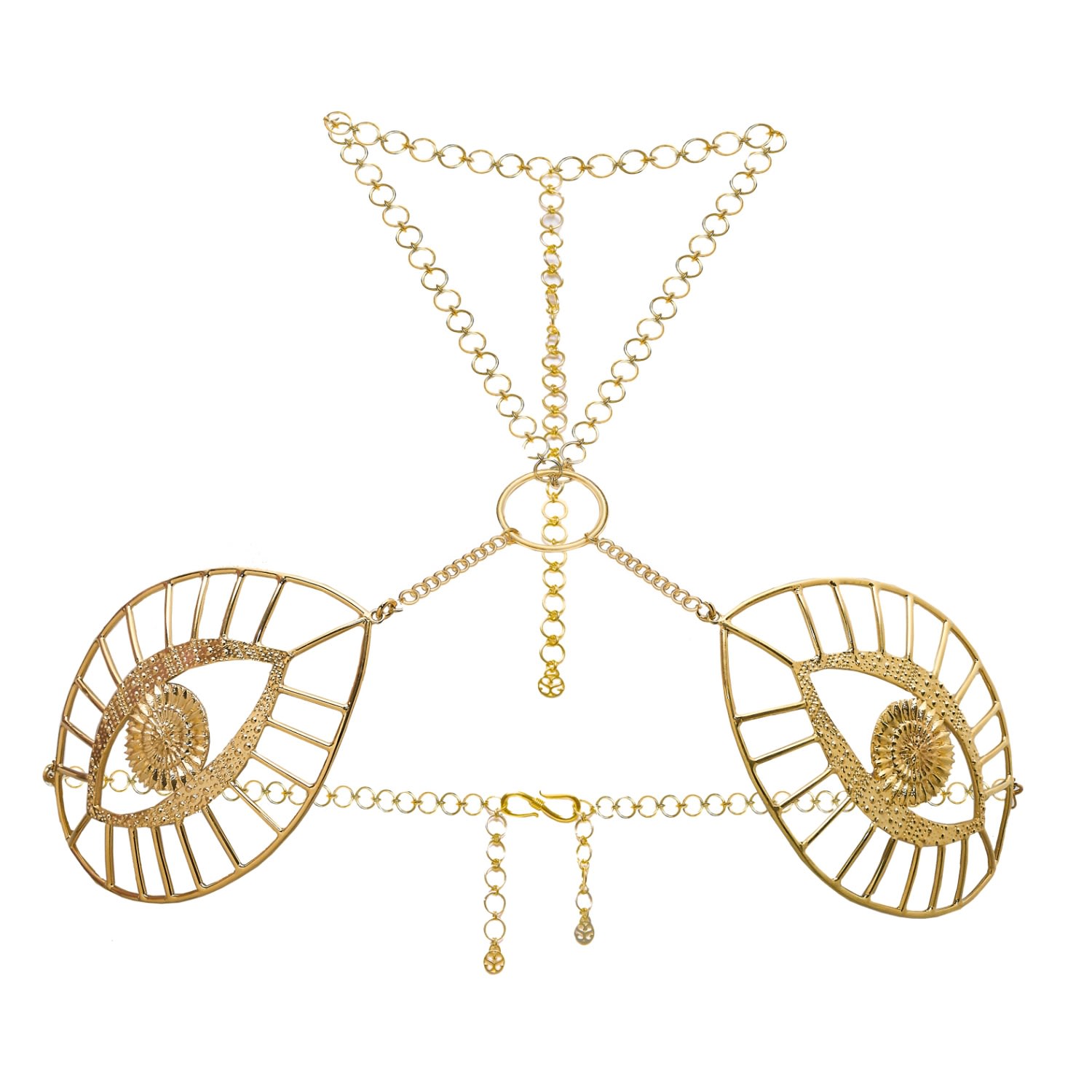 Sophie Simone Designs Women's Gold Harness Ojos