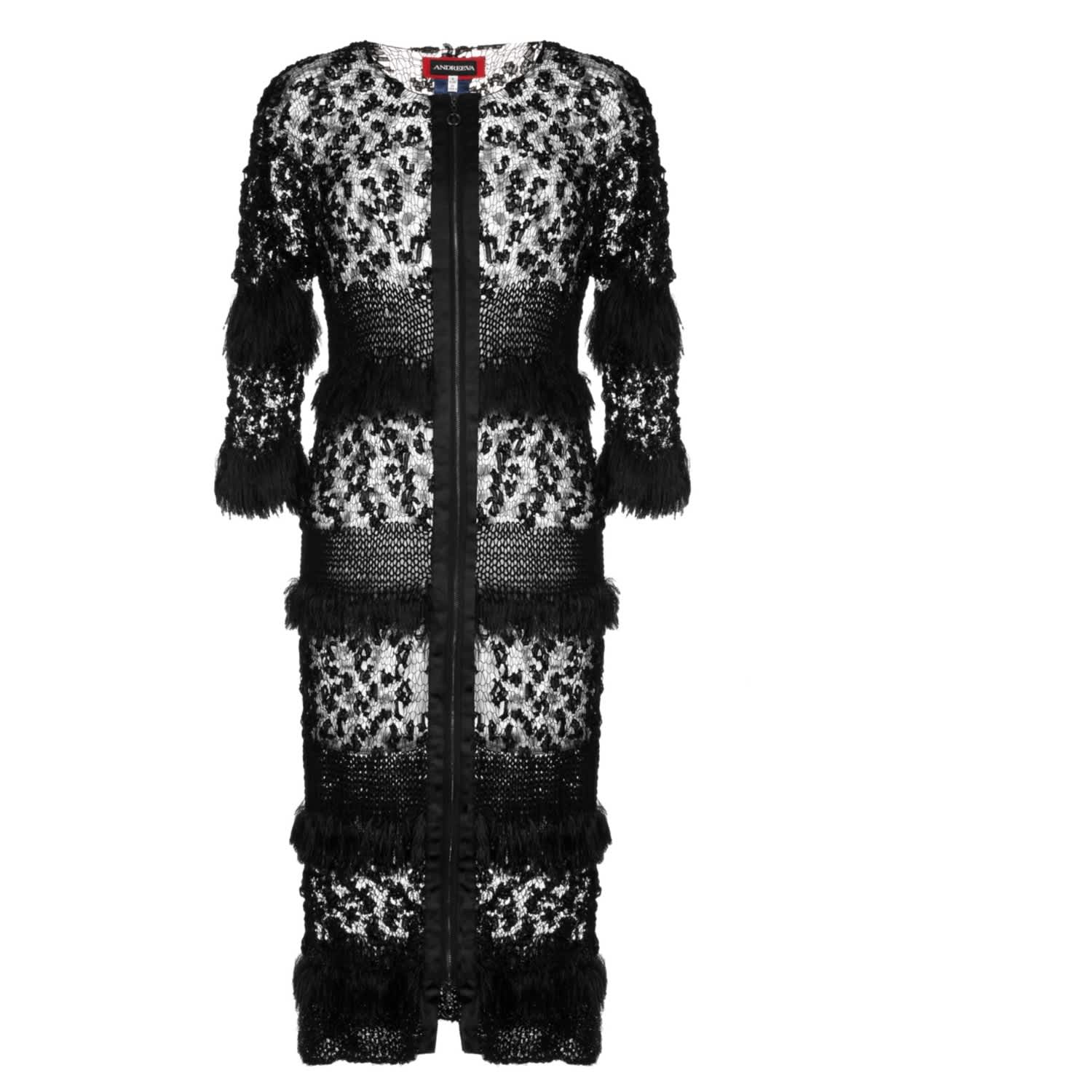 knitted cardigan dress
