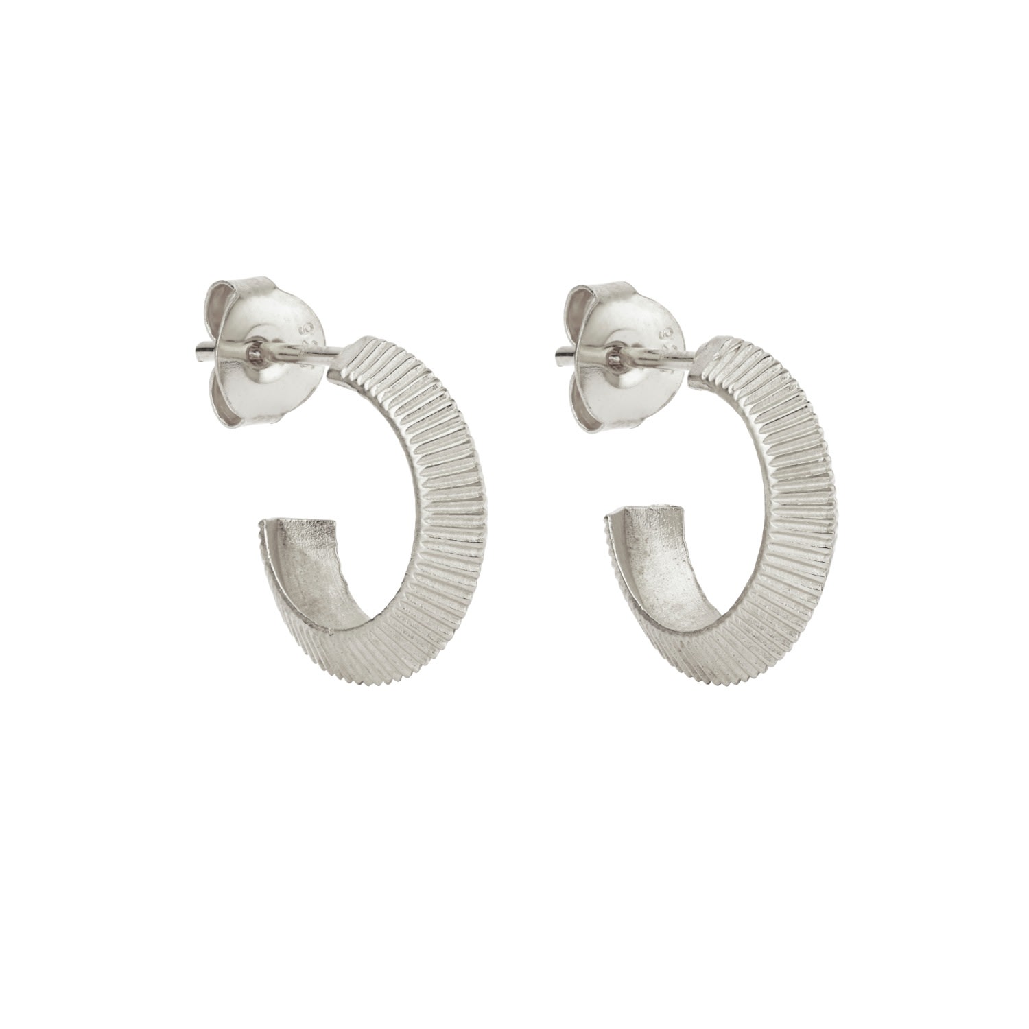 Zoe And Morgan Women's Mini Tasa Hoop Silver In Silver