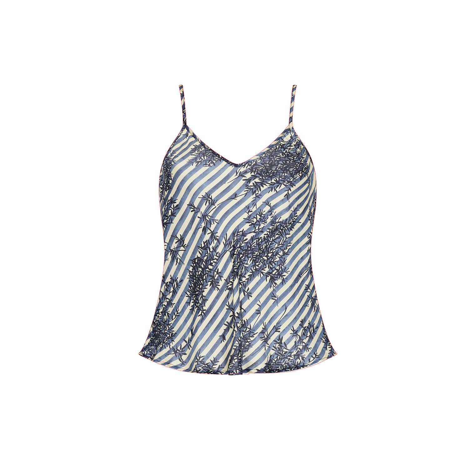 Aguaclara Women's Blue Mandarin Camisole In Blue