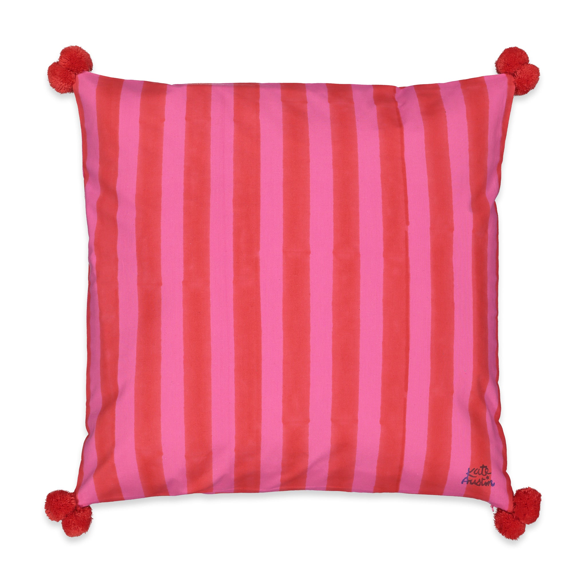 Red and sale pink cushions