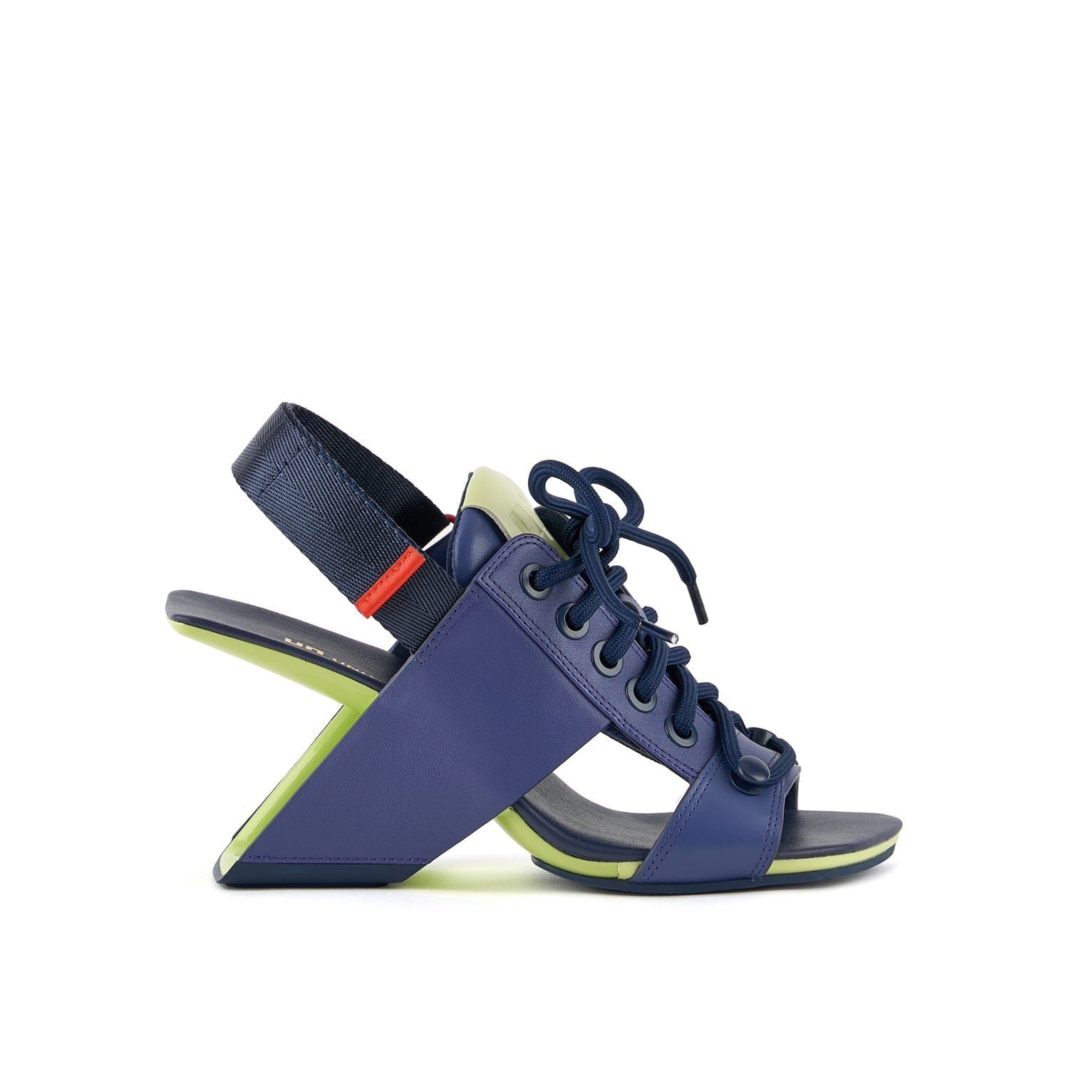 United Nude Loop Sporty Hi Sandal In Blue