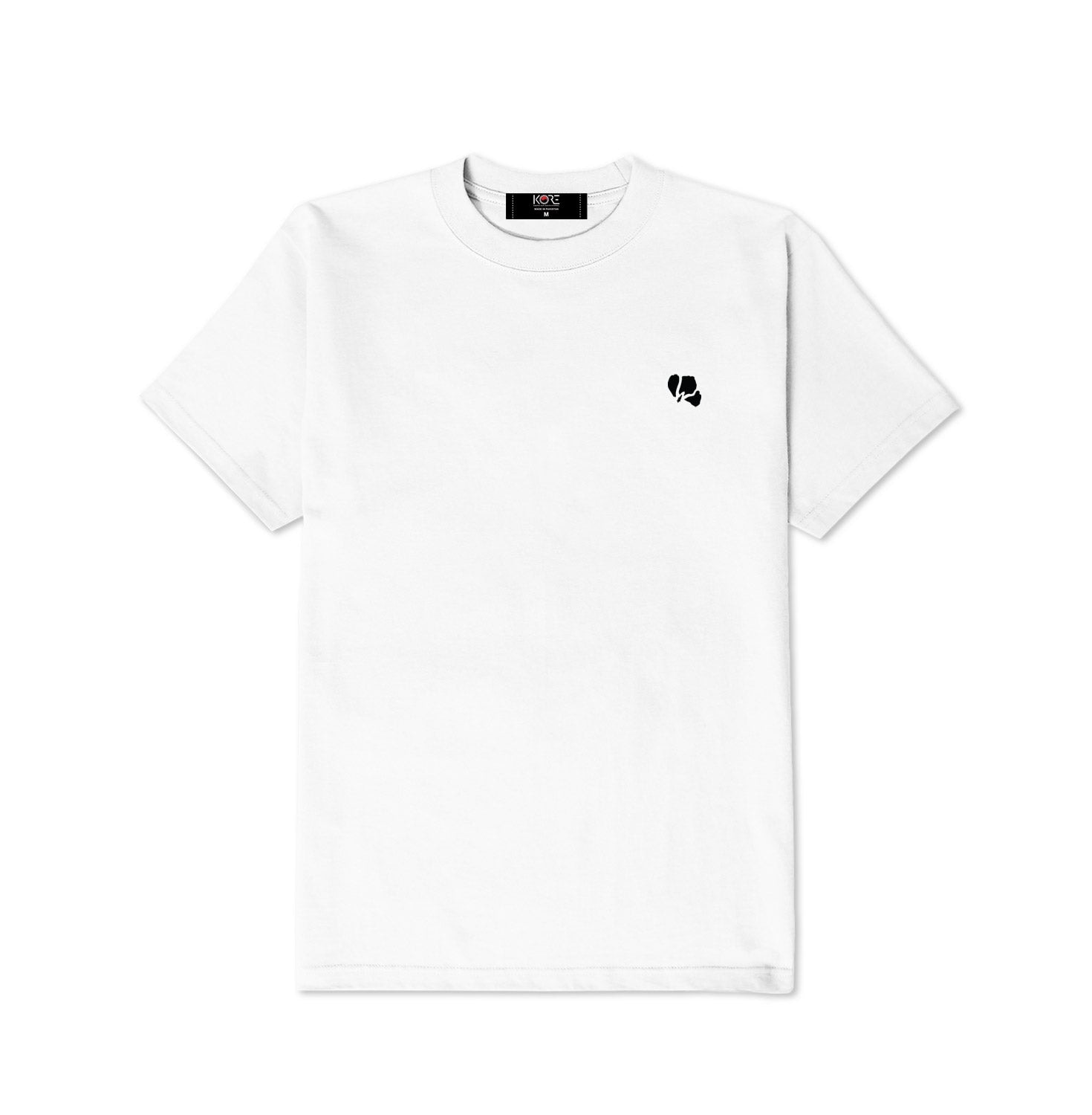 Korelimited Men's Cropped Half Mugunghwa Tee In White In White