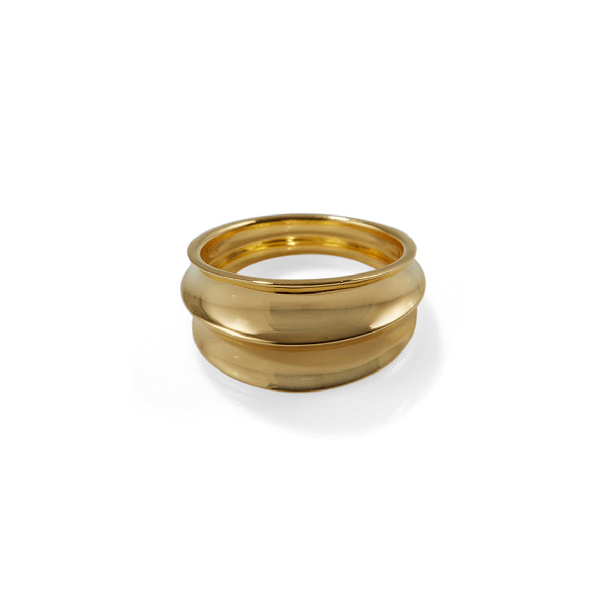 Women’s Athena Ring Band Gold Rachel Entwistle Jewellery