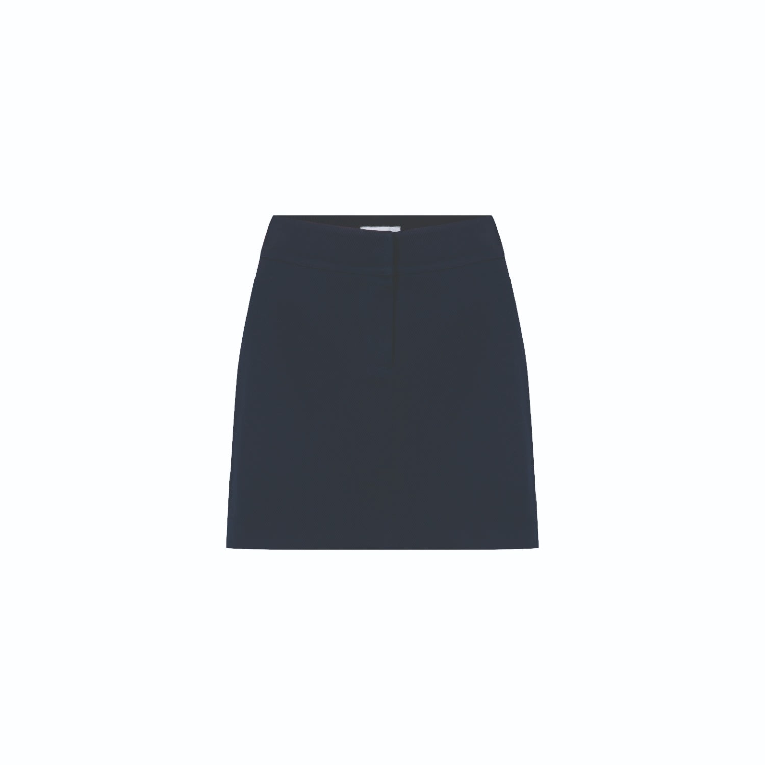 Nazli Ceren Women's Blue Marde Cotton Mini Skirt In Deep Cobalt In Blue