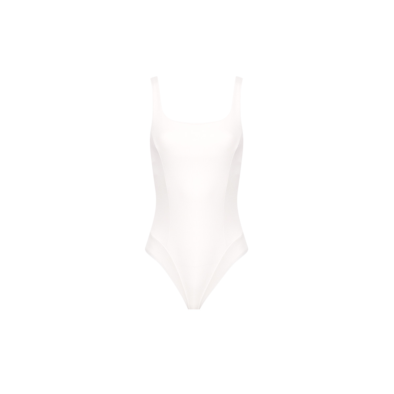 The Koozy Women's Chani Bodysuit In Sky White In White