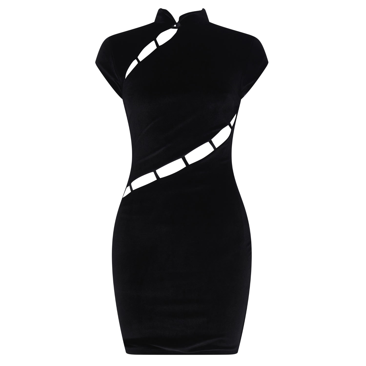 Room 24 Women's Black Lin Dress In Black