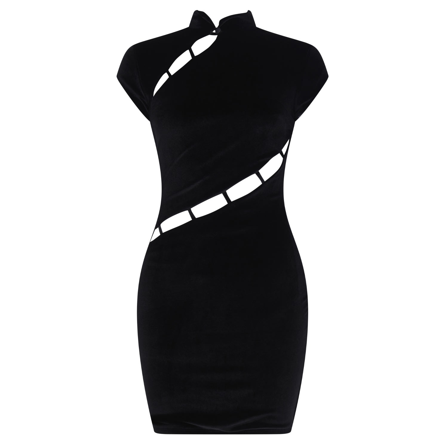 Women’s Black Lin Dress Large Room 24