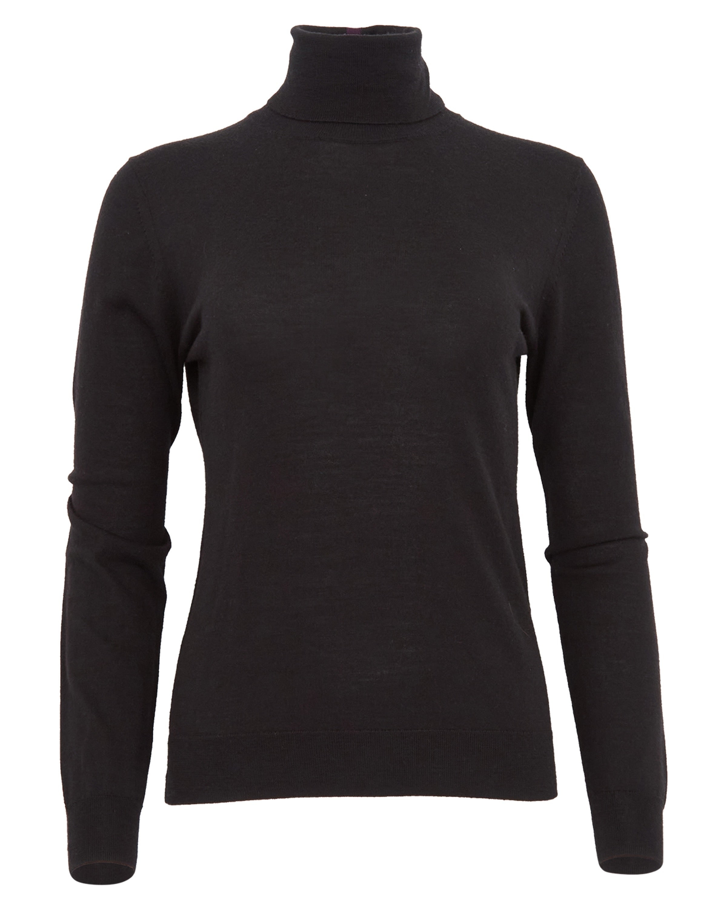 Lords Of Harlech Women's Rona Turtleneck Sweater - Black In Black