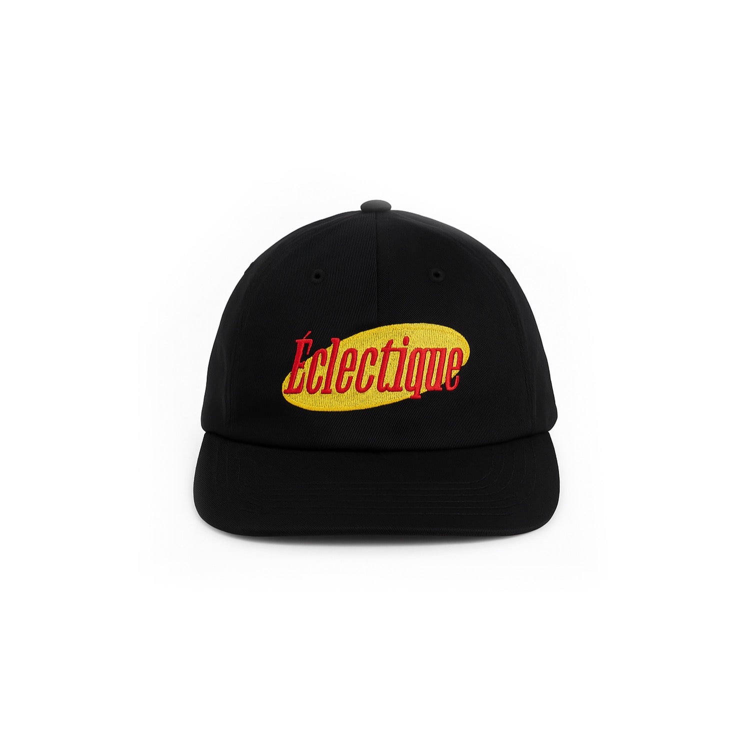 Éclectique Men's Seinfeld Old School Hat Black In Black
