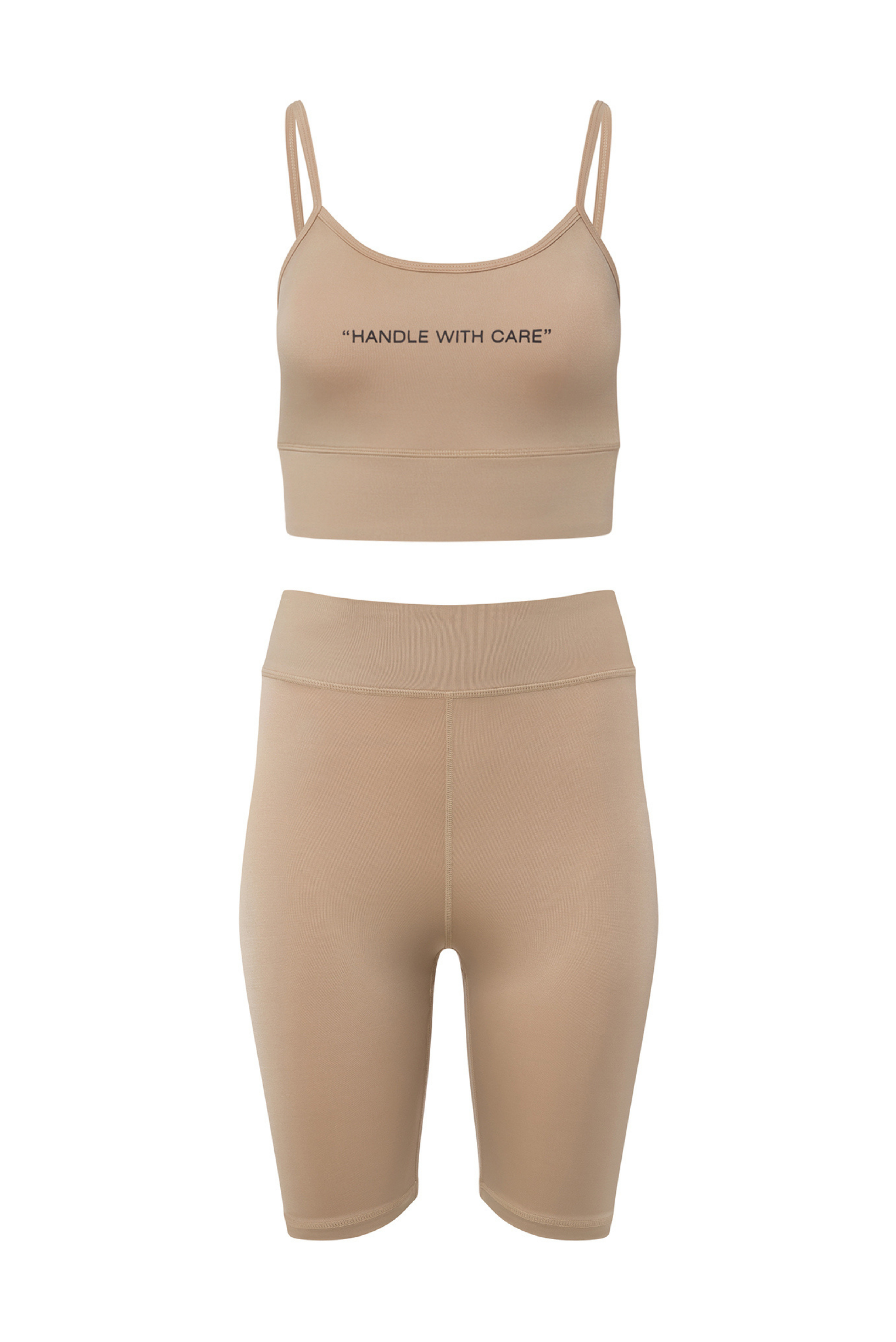 Gergana Ivanova Women's Handle With Care Set In Tan In Brown