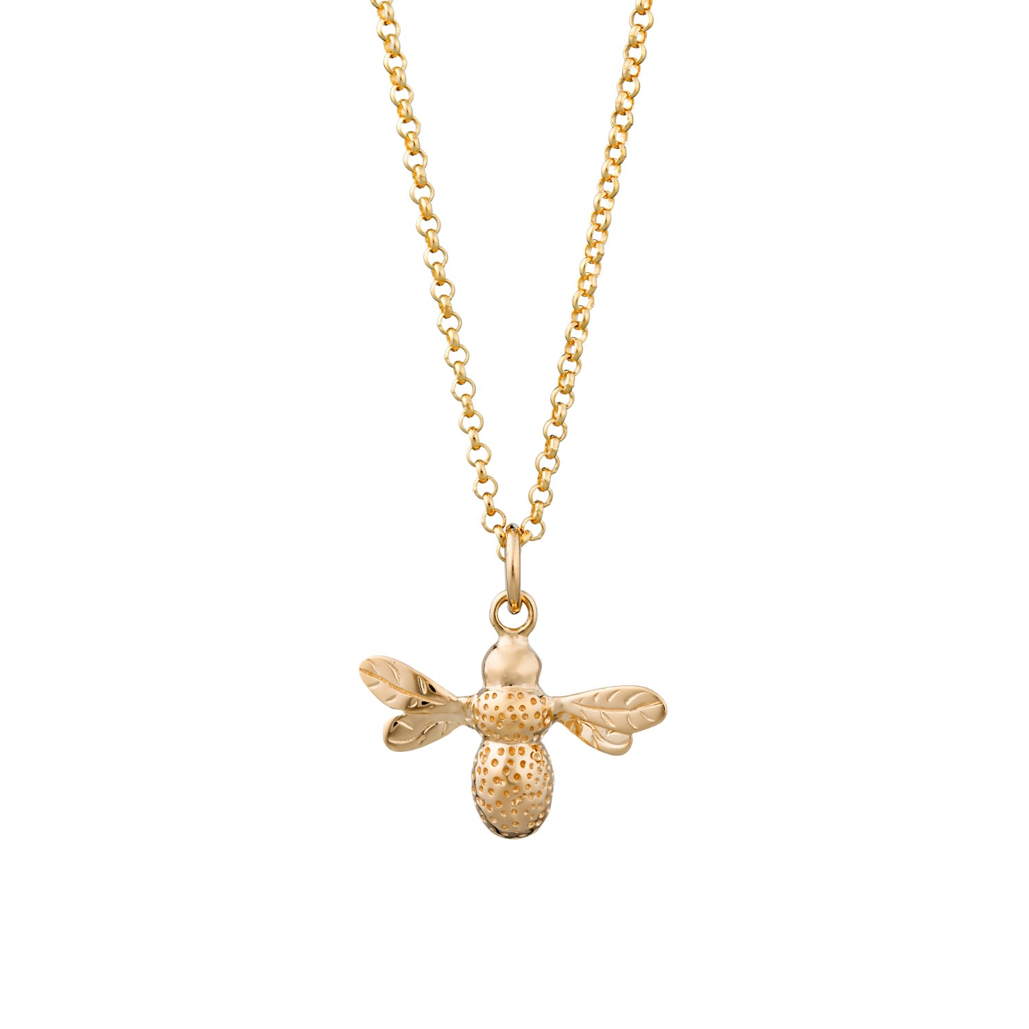 Women’s Gold Plated Bee Necklace Lily Charmed