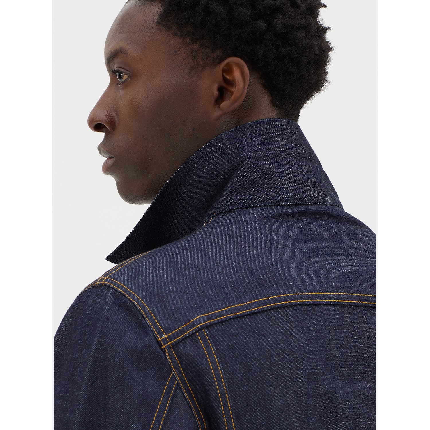 Men's Denim Trucker Jacket - Indigo