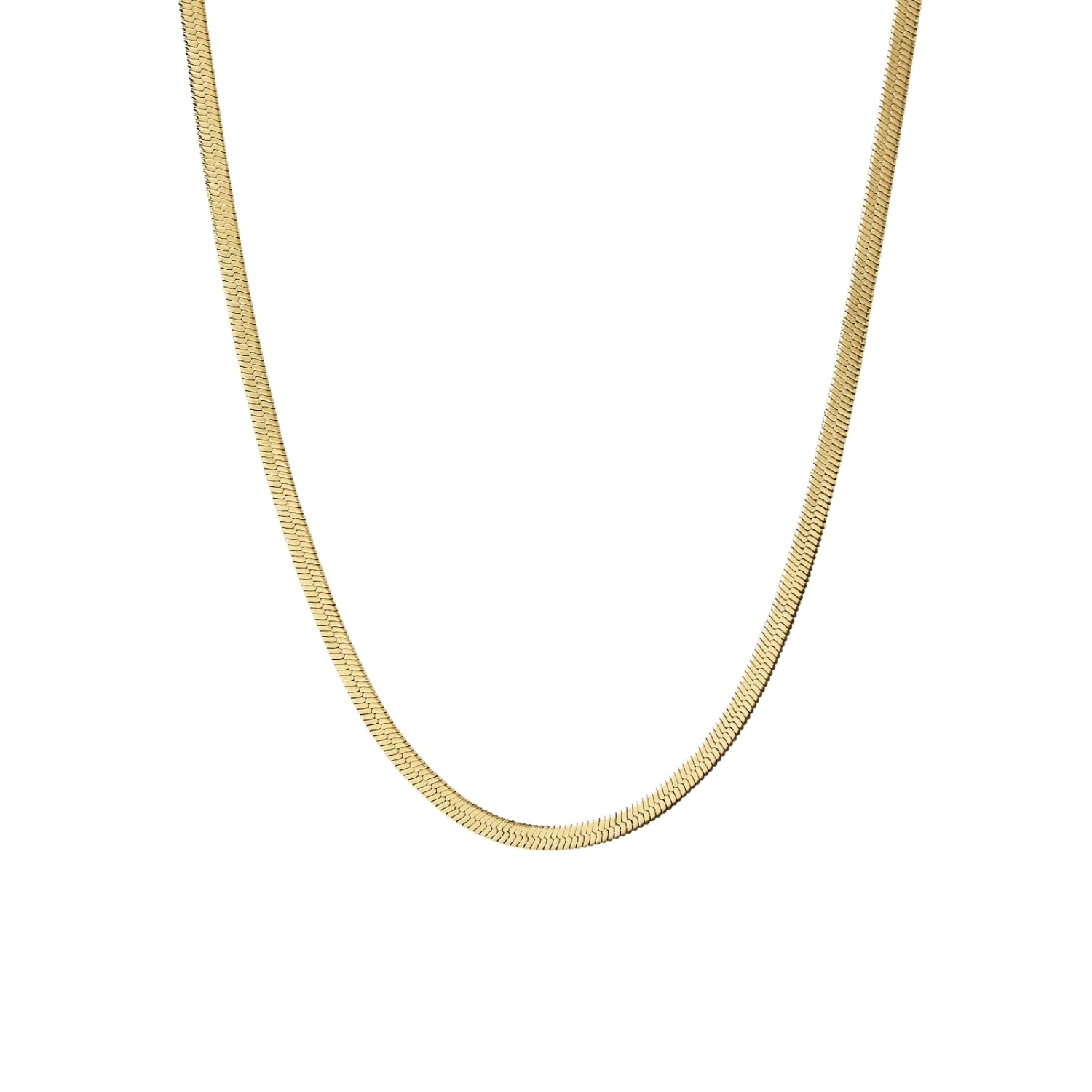 Jeunesse Dorée Paris Women's Wagram - Minimalistic Gold Plated Chain