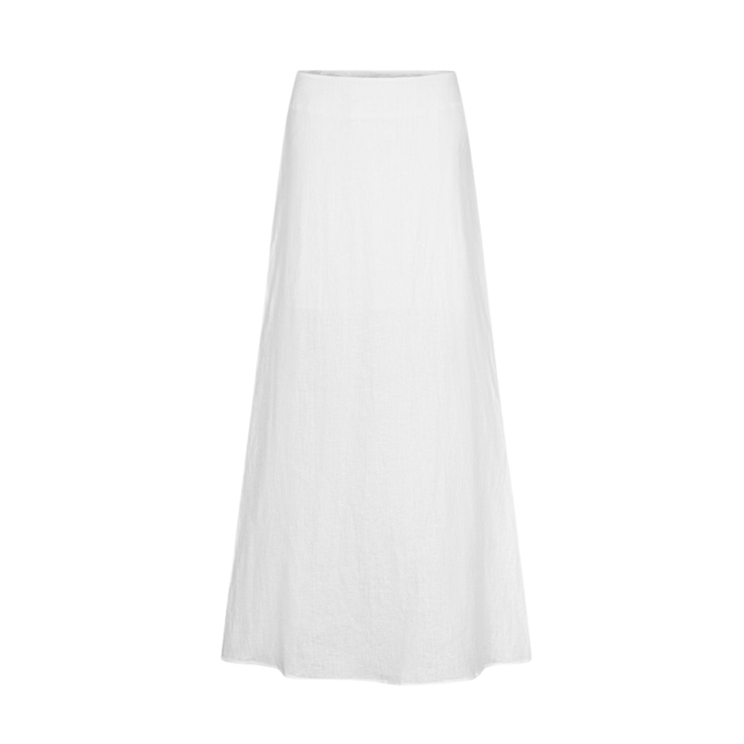 Justin Tong Women's White Ivory Skirt In White