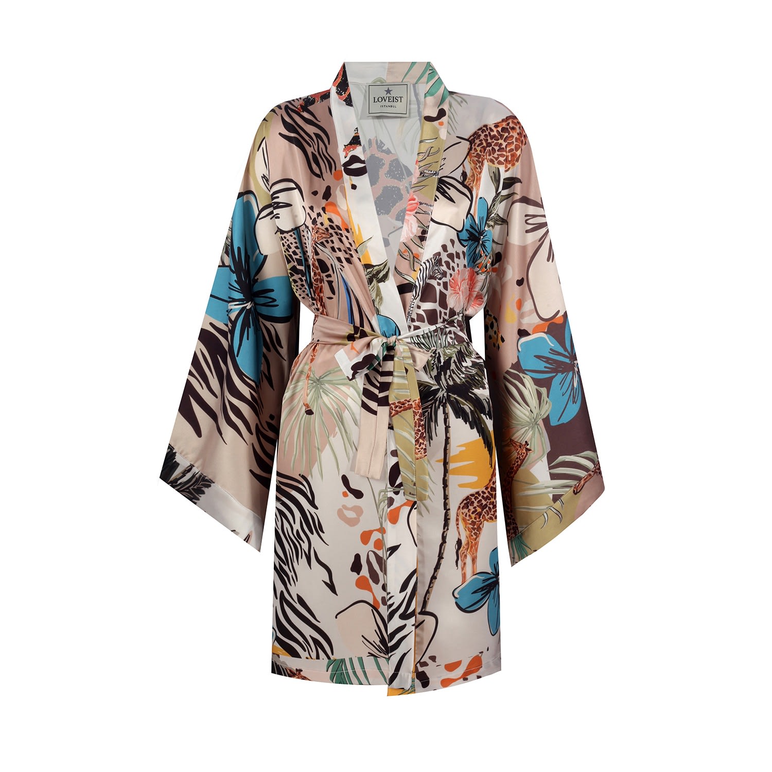 Loveist Store Women's Indiana Kimono In Beige