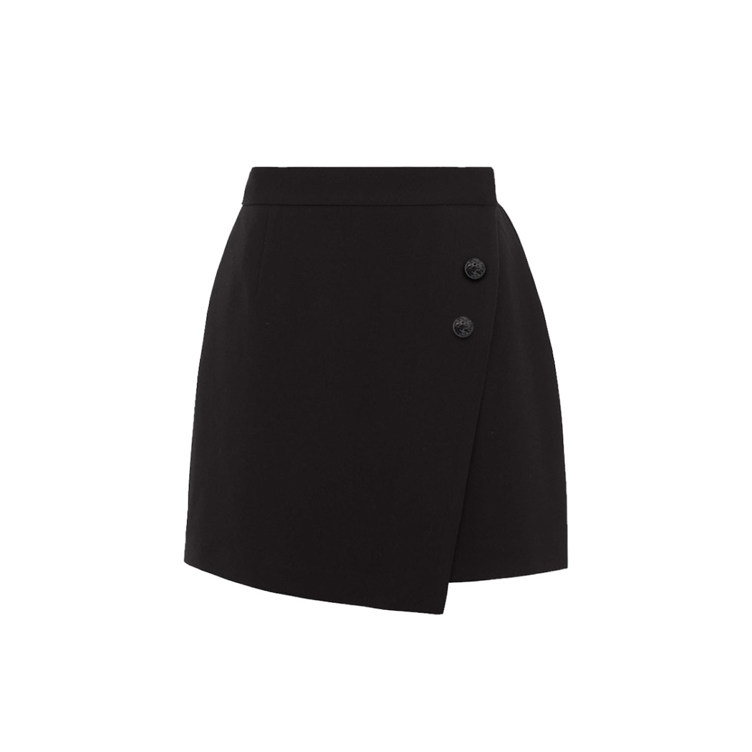 Women’s Black Blvck Mini Wrap Skirt Xxs Blvck Paris