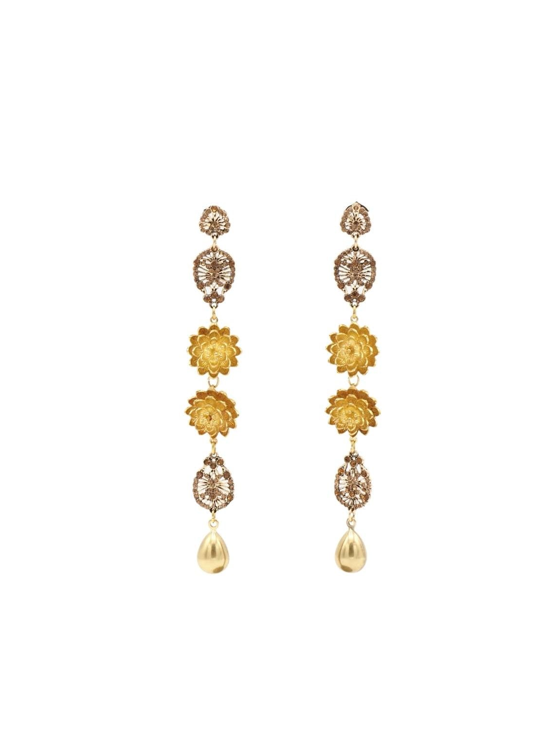 Sita Nevado Women's Lola Earrings - Gold In Gold
