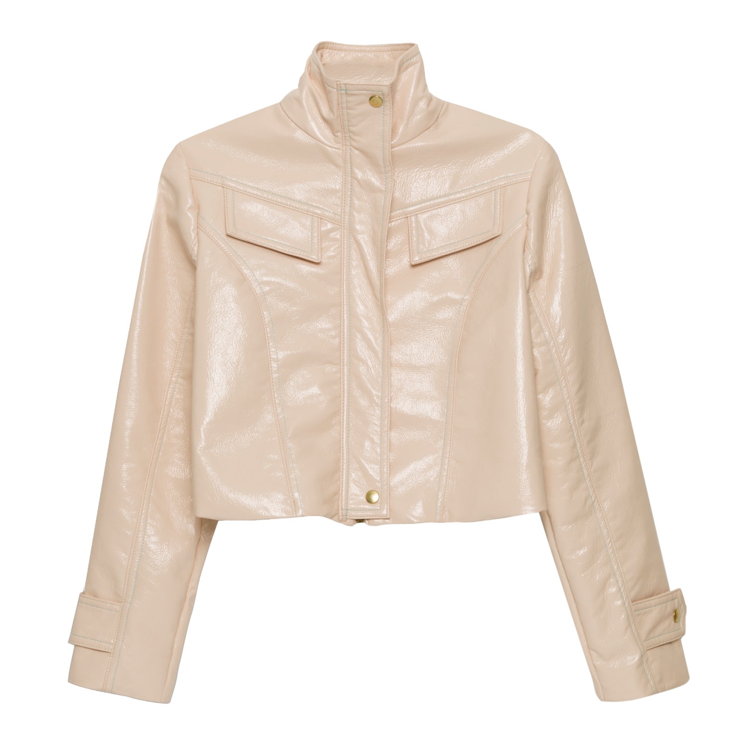 Paloma Lira Women's Neutrals Spacegirl Jacket In Brown/yellow