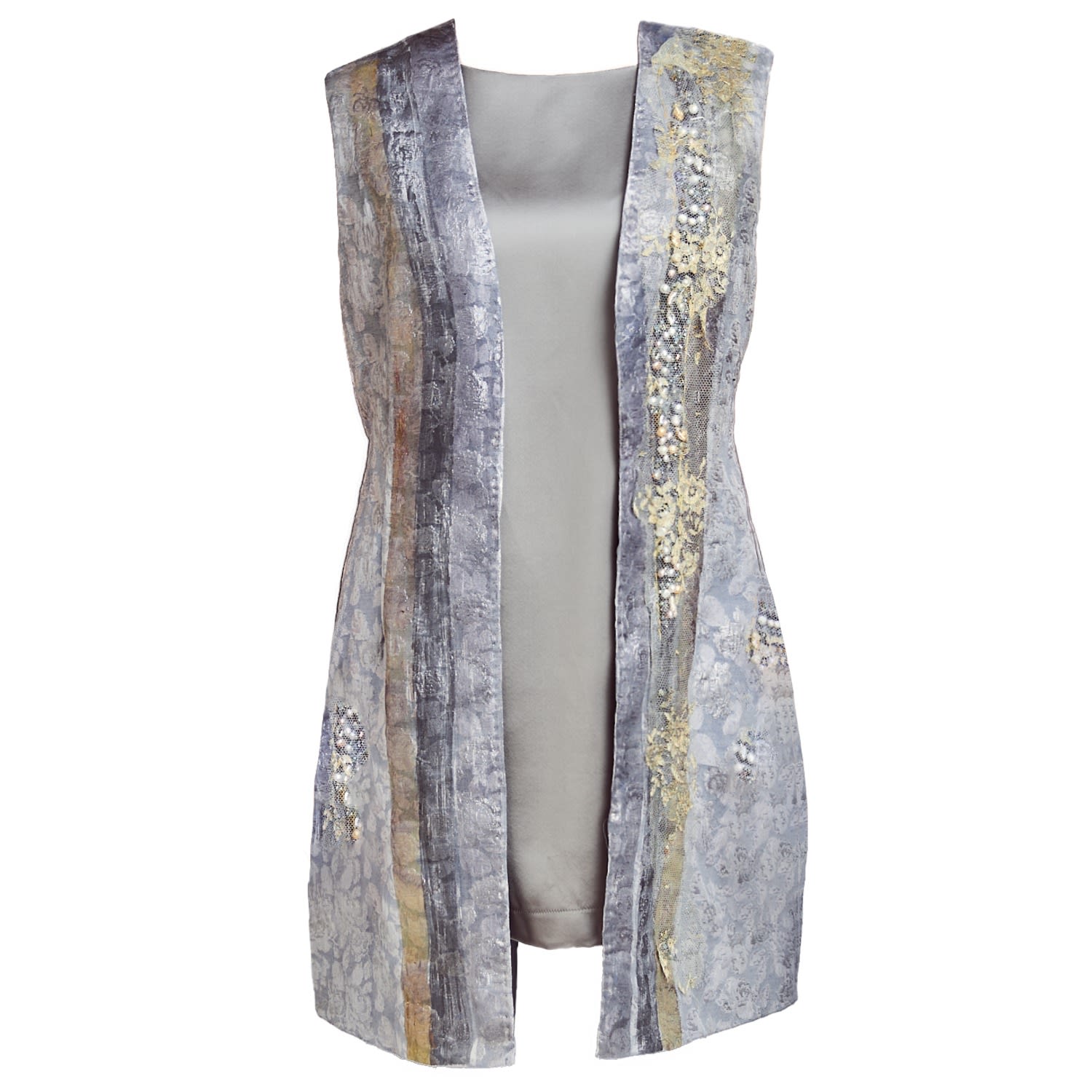 Saniya Khan Women's Grey Romantic In Grey